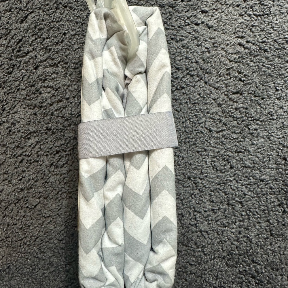 Cloud Island Gray Chevron Play Yard Sheets 2-Pack - Picture 3 of 6